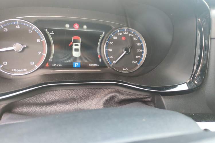 Used GAC Trumpchi M8 2018 320T Luxury Edition Odometer Close Up