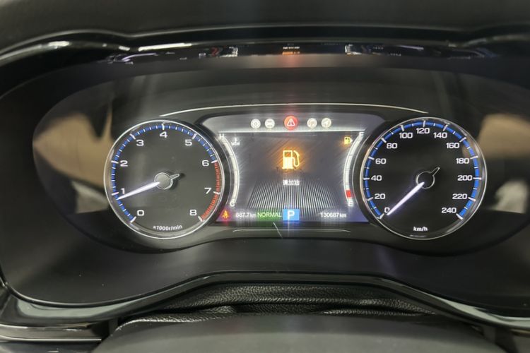 Used GAC Trumpchi M8 2018 320T Luxury Edition Odometer Close Up