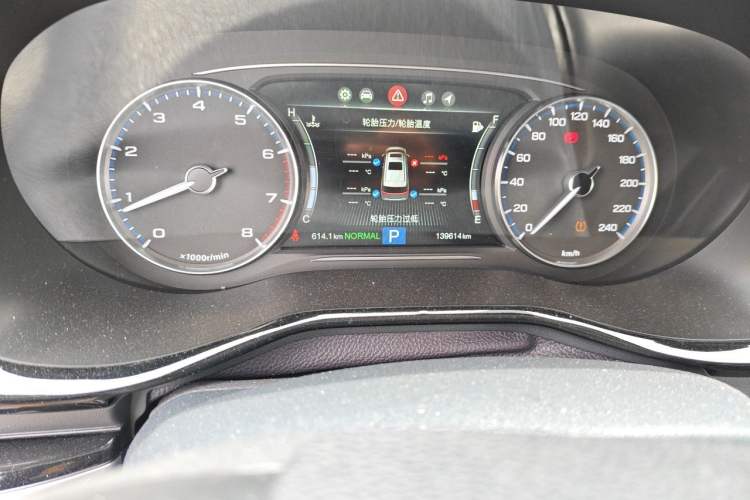 Used GAC Trumpchi M8 2019 320T Ultimate Edition Odometer Close Up