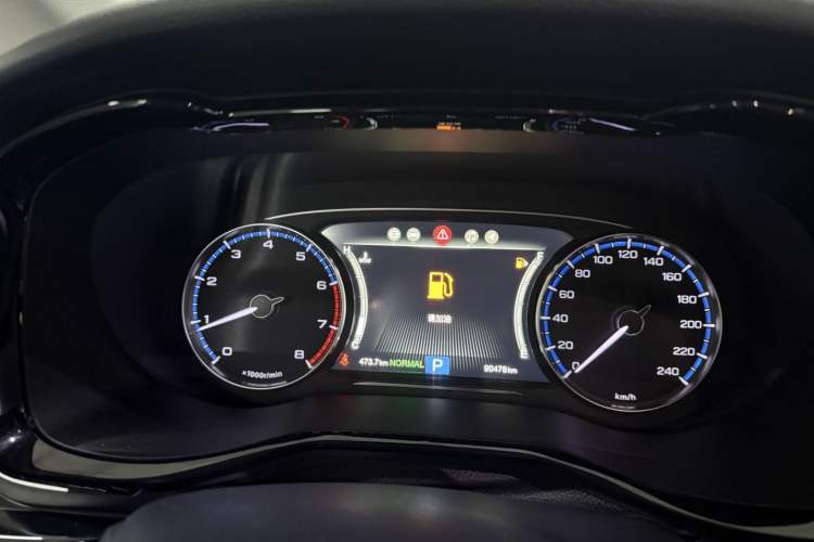 Used GAC Trumpchi M8 2019 320T Ultimate Edition Odometer Close Up