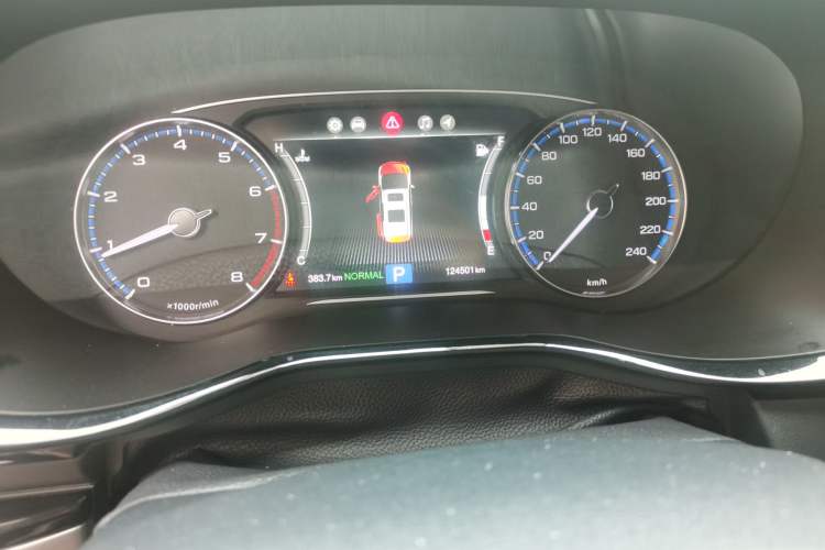 Used GAC Trumpchi M8 2019 320T Ultimate Edition Odometer Close Up