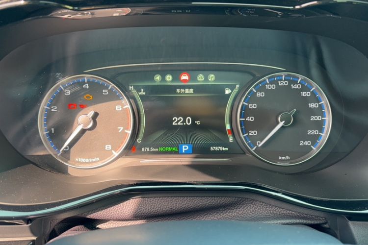 Used GAC Trumpchi M8 2019 320T Ultimate Edition Odometer Close Up