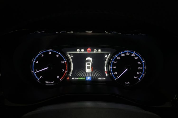 Used GAC Trumpchi M8 2019 320T Ultimate Edition Odometer Close Up