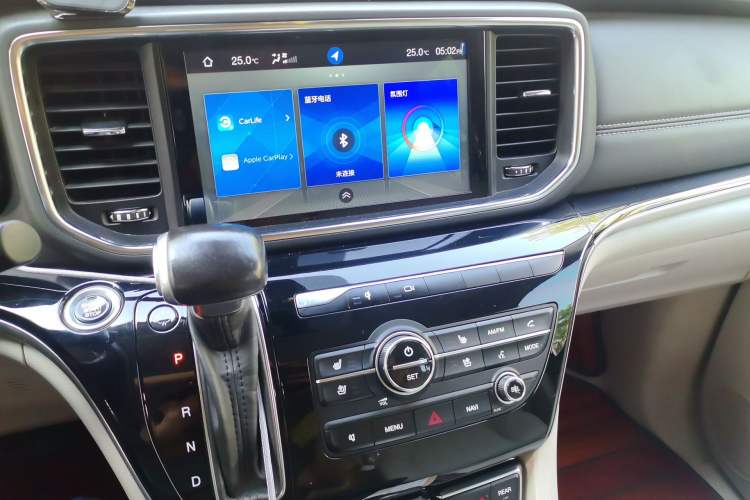Used GAC Trumpchi M8 2020 Flagship Model 390T Supreme Edition Audio And AC Panel