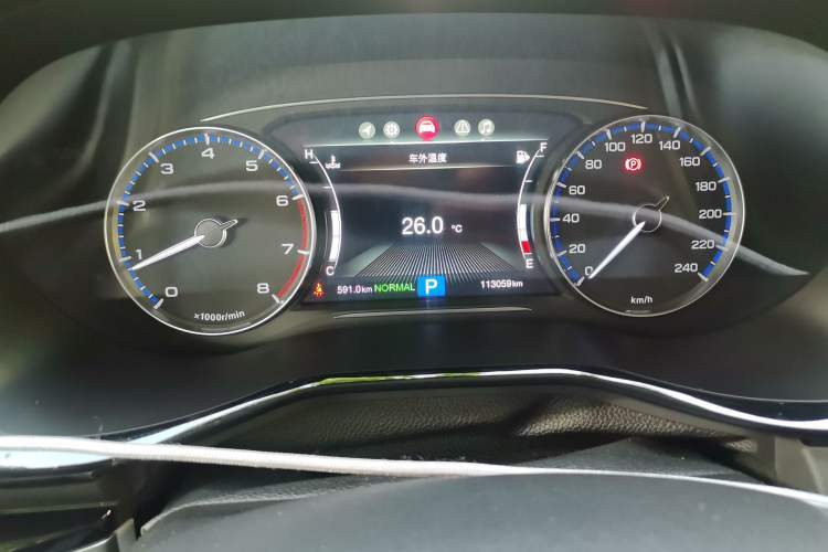 Used GAC Trumpchi M8 2020 Flagship Model 390T Supreme Edition Instrument Cluster
