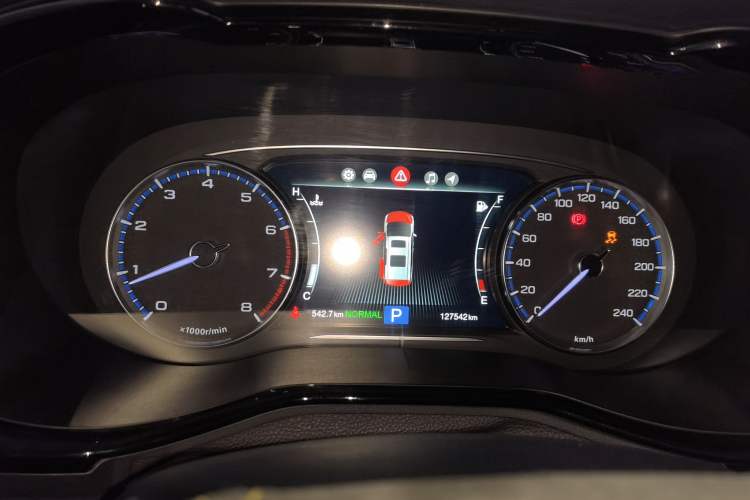 Used GAC Trumpchi M8 2020 Master Edition 390T Supreme Version Instrument Cluster