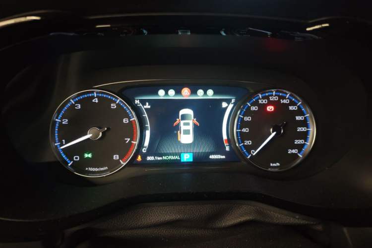 Used GAC Trumpchi M8 2020 Flagship Model 390T Prestige Edition Instrument Cluster