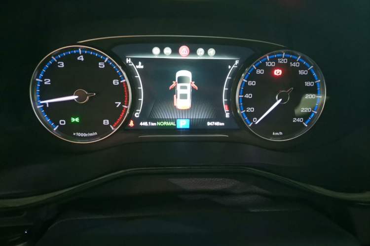 Used GAC Trumpchi M8 2020 Flagship Model 390T Supreme Edition Instrument Cluster