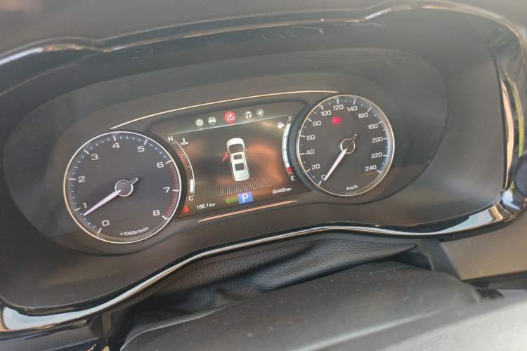 Used GAC Trumpchi M8 2020 Master Edition 390T Supreme Version Instrument Cluster