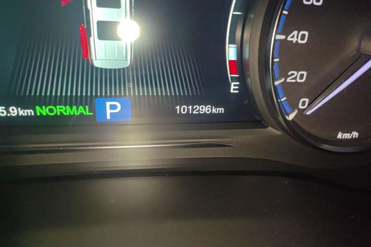 Used GAC Trumpchi M8 2020 Flagship Model 390T Prestige Edition Odometer Close Up