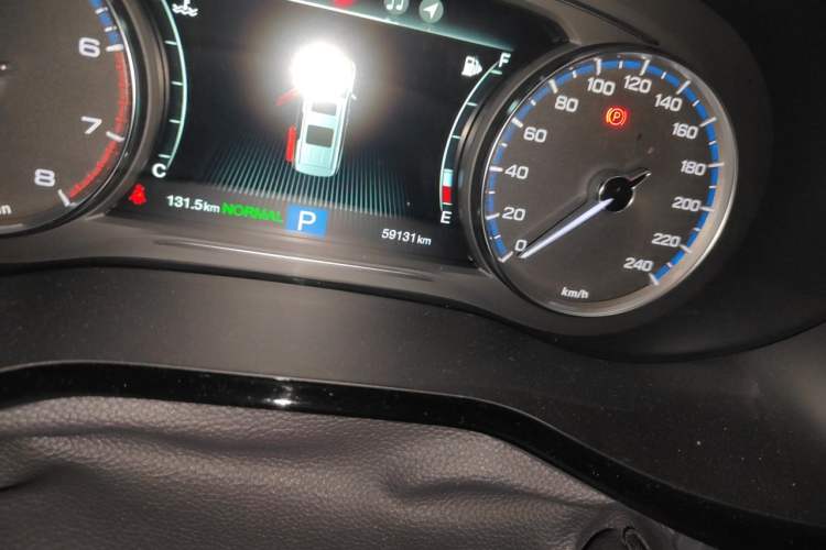 Used GAC Trumpchi M8 2020 Flagship Model 390T Prestige Edition Odometer Close Up