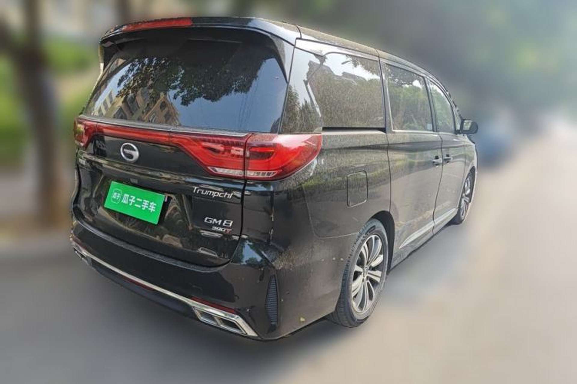 Used GAC Trumpchi M8 2020 Flagship Model 390T Prestige Edition Rear Right 45 Deg