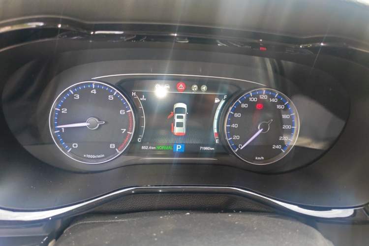 Used GAC Trumpchi M8 2020 Flagship Model 390T Prestige Edition Instrument Cluster