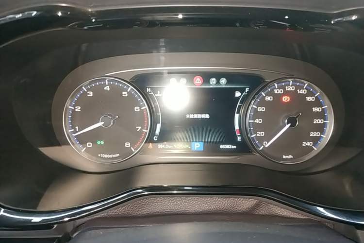 Used GAC Trumpchi M8 2020 Flagship Model 390T Supreme Edition Instrument Cluster
