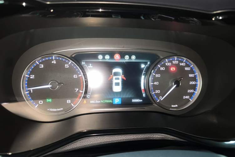 Used GAC Trumpchi M8 2020 Flagship Model 390T Supreme Edition Instrument Cluster
