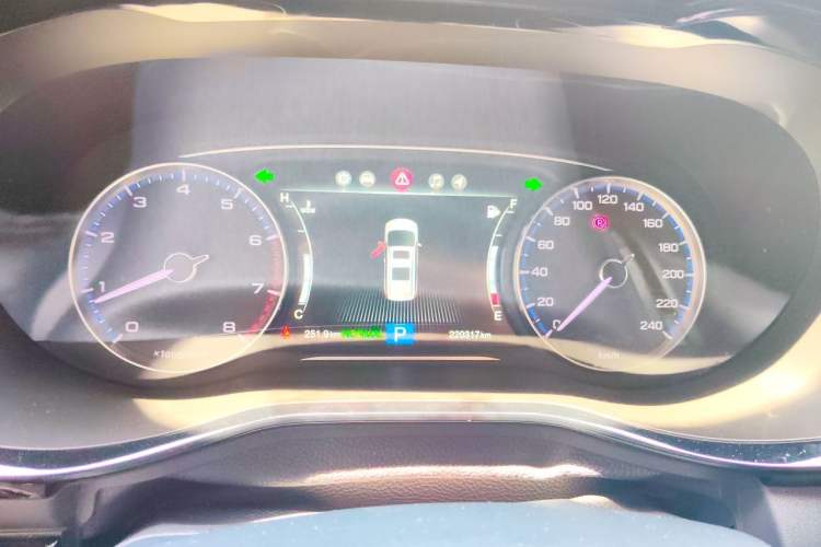 Used GAC Trumpchi M8 2020 Flagship Model 390T Prestige Edition Instrument Cluster