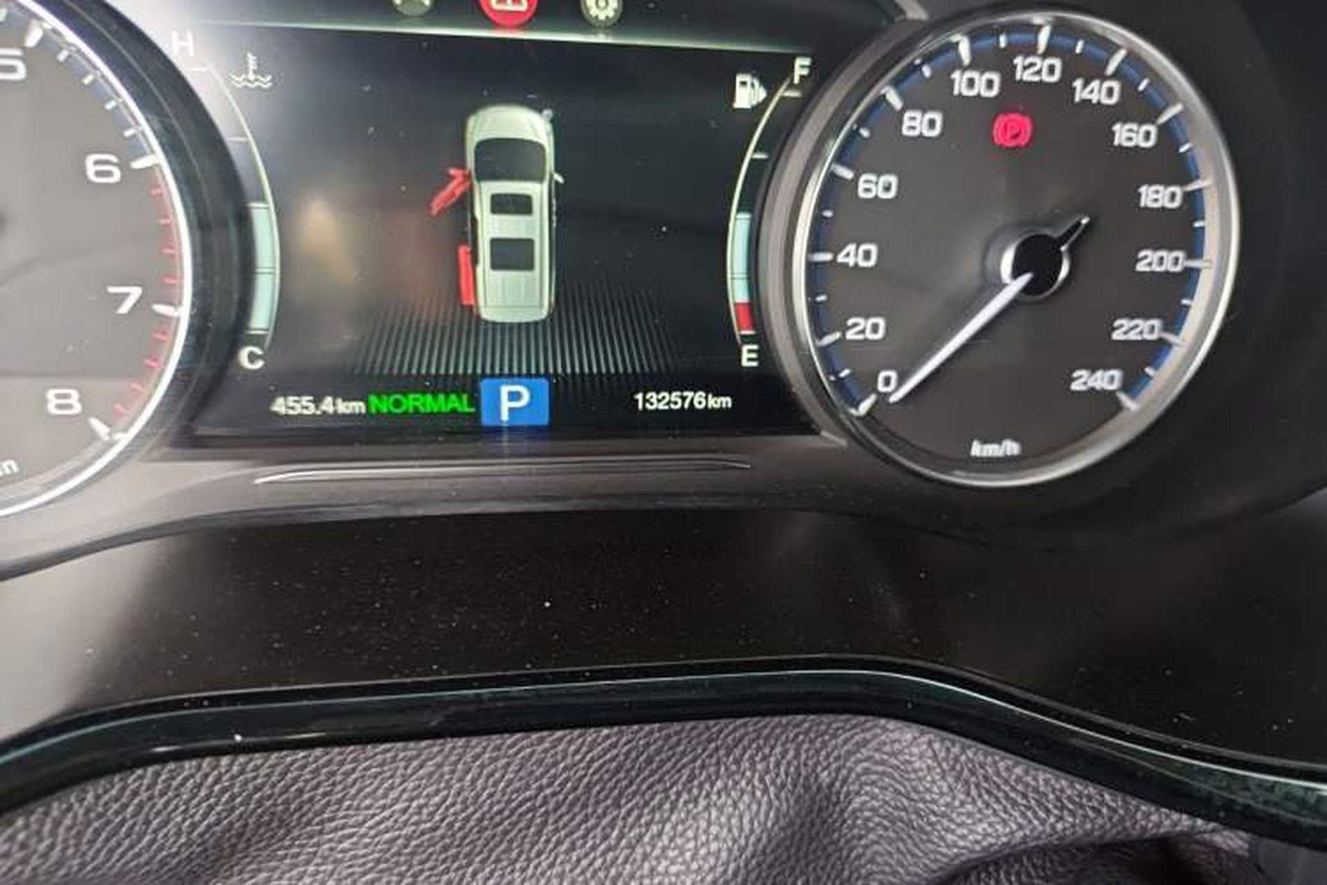 Used GAC Trumpchi M8 2020 Flagship Model 390T Deluxe Edition Odometer Close Up