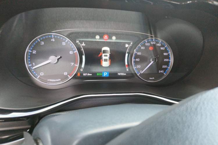 Used GAC Trumpchi M8 2020 390T Deluxe Edition Odometer Close Up