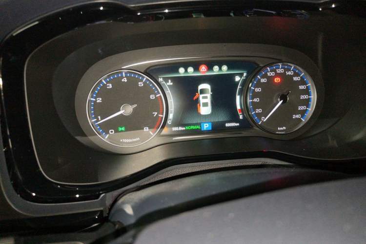 Used GAC Trumpchi M8 2020 Flagship Model 390T Prestige Edition Odometer Close Up