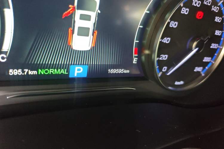 Used GAC Trumpchi M8 2020 Flagship Model 390T Prestige Edition Odometer Close Up