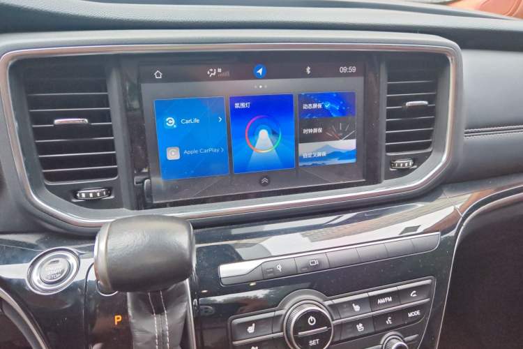 Used GAC Trumpchi M8 2020 Flagship Model 390T Supreme Edition Audio And AC Panel