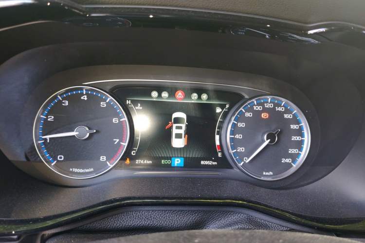 Used GAC Trumpchi M8 2020 Flagship Model 390T Supreme Edition Instrument Cluster