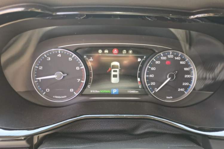 Used GAC Trumpchi M8 2020 Flagship Model 390T Supreme Edition Instrument Cluster