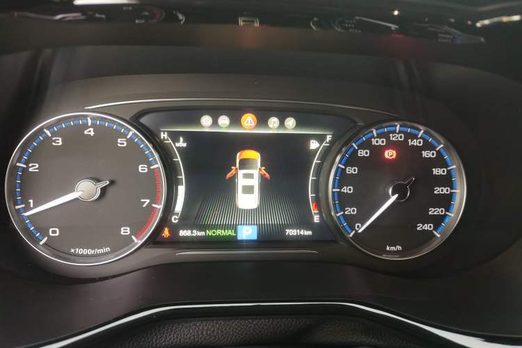 Used GAC Trumpchi M8 2020 Master Edition 390T Supreme Version Instrument Cluster