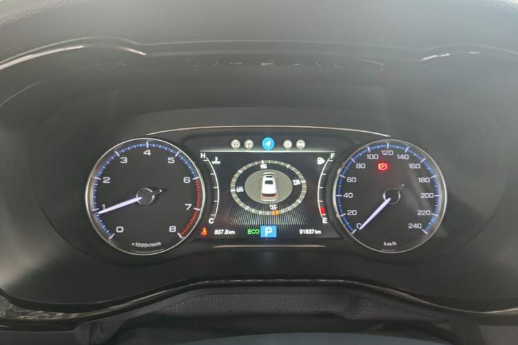Used GAC Trumpchi M8 2020 Flagship 390T Navigation Model Instrument Cluster