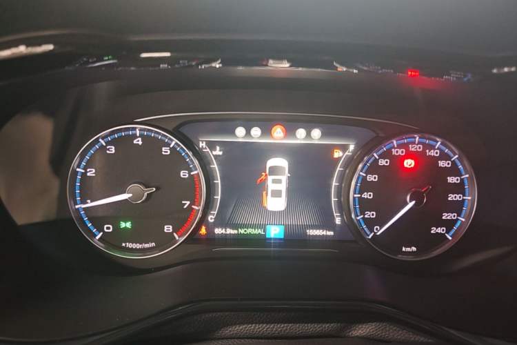 Used GAC Trumpchi M8 2020 Flagship Model 390T Supreme Edition Instrument Cluster