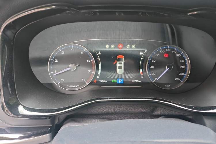 Used GAC Trumpchi M8 2020 Flagship 390T Navigation Model Instrument Cluster