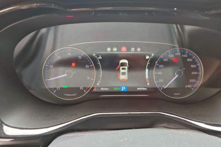 Used GAC Trumpchi M8 2020 Flagship Model 390T Supreme Edition Instrument Cluster