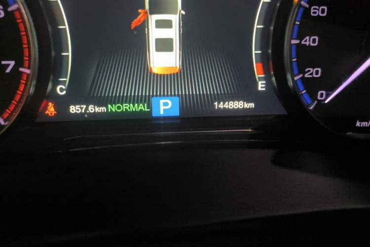 Used GAC Trumpchi M8 2020 Flagship Model 390T Prestige Edition Odometer Close Up