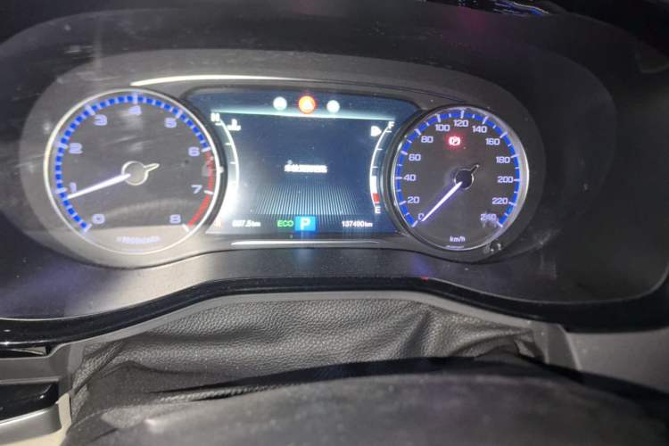 Used GAC Trumpchi M8 2020 Flagship Model 390T Luxury Edition Odometer Close Up