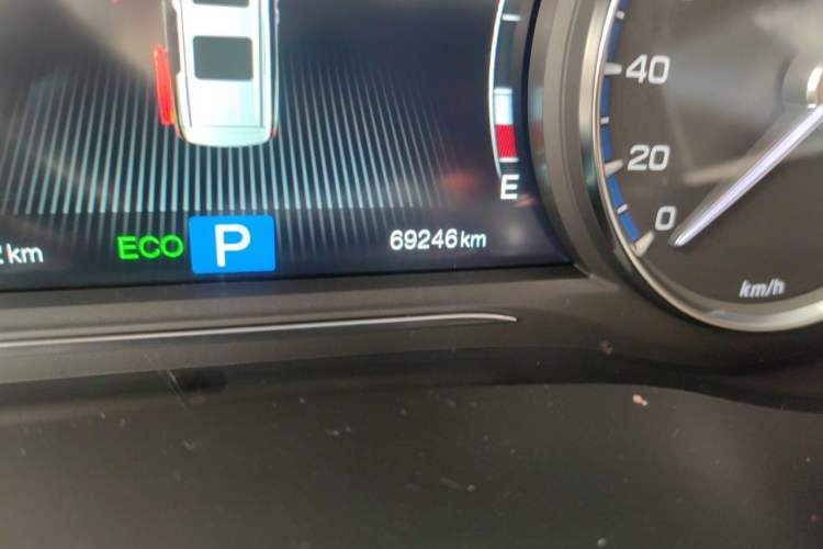 Used GAC Trumpchi M8 2020 Flagship Model 390T Prestige Edition Odometer Close Up