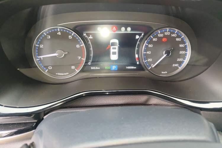 Used GAC Trumpchi M8 2020 Flagship Model 390T Prestige Edition Odometer Close Up