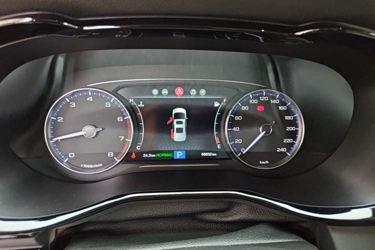 Used GAC Trumpchi M8 2020 Master Edition 390T Supreme Version Odometer Close Up