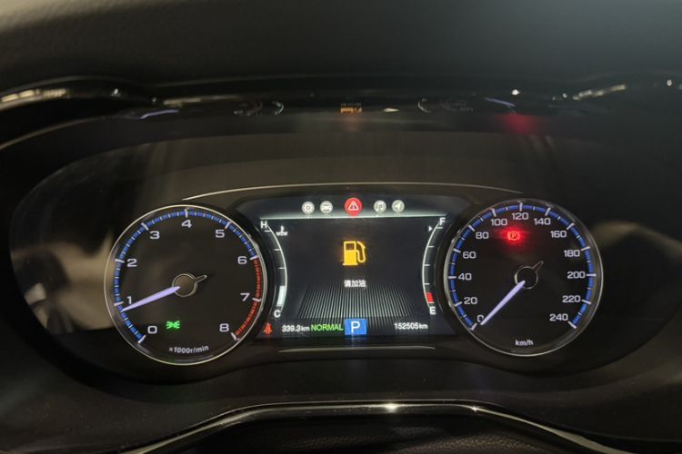 Used GAC Trumpchi M8 2020 Master Edition 390T Deluxe Version Odometer Close Up