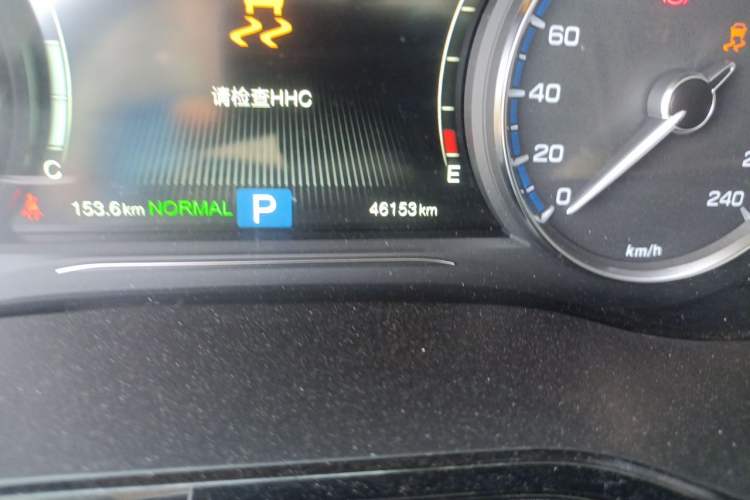 Used GAC Trumpchi M8 2020 Flagship Model 390T Luxury Edition Odometer Close Up