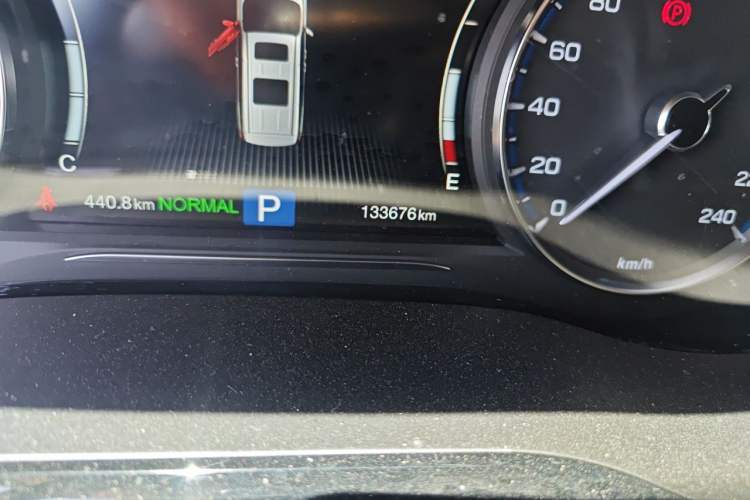 Used GAC Trumpchi M8 2020 Flagship Model 390T Prestige Edition Odometer Close Up