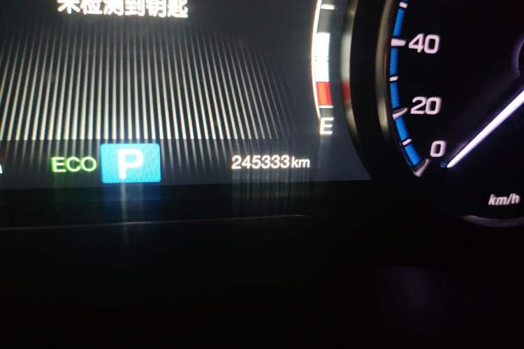 Used GAC Trumpchi M8 2020 Flagship Model 390T Deluxe Edition Odometer Close Up