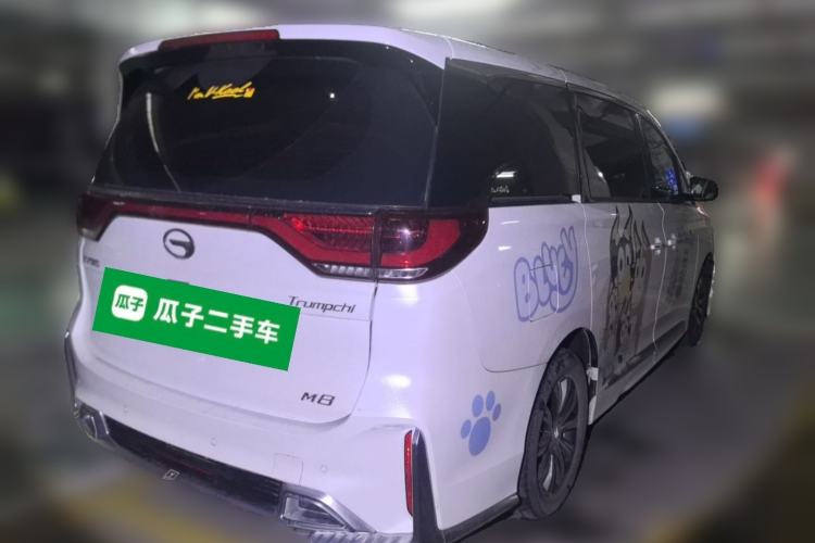 Used GAC Trumpchi M8 2020 Flagship Model 390T Luxury Edition Rear Right 45 Deg