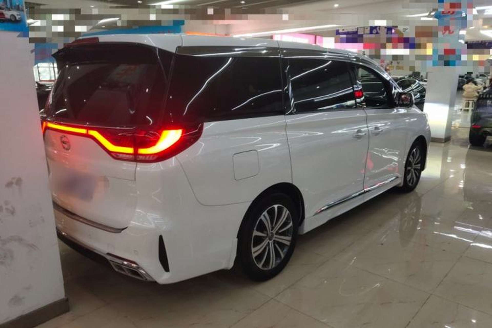 Used GAC Trumpchi M8 2020 Flagship Model 390T Supreme Edition Rear Right 45 Deg