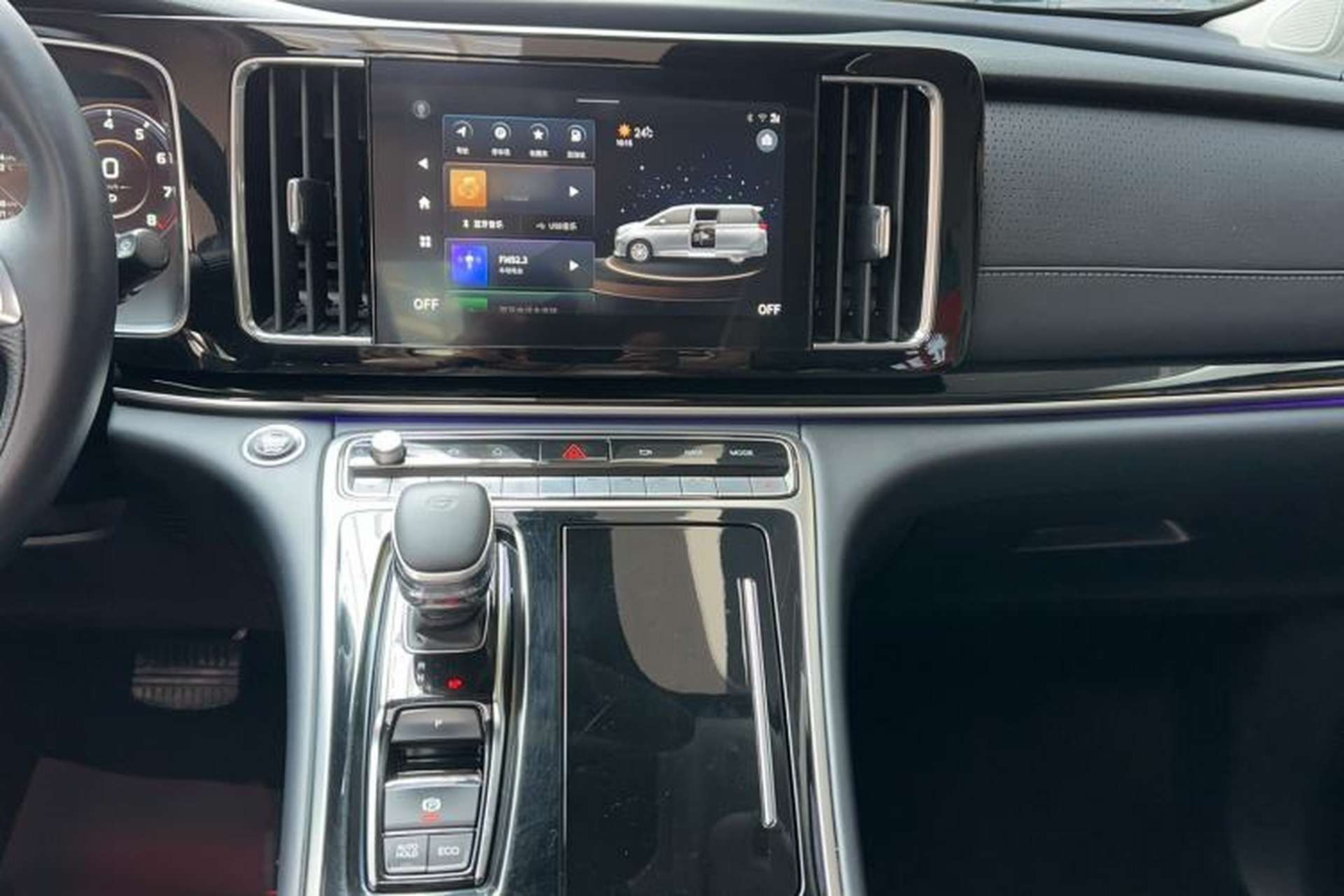 Used GAC Trumpchi M8 2021 Master Series 390T Ultimate Edition Audio And AC Panel