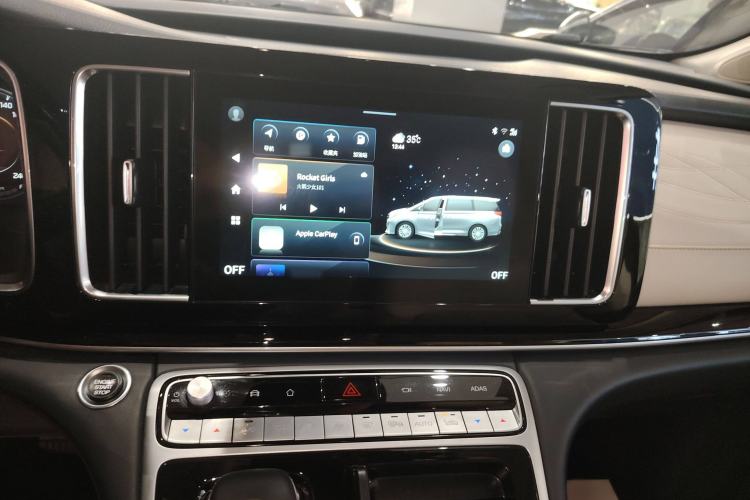 Used GAC Trumpchi M8 2021 Master Series 390T Four-Seat Deluxe Edition Audio And AC Panel