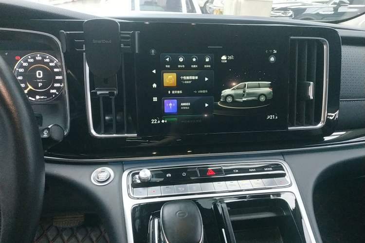 Used GAC Trumpchi M8 2021 Master Series 390T Ultimate Edition Audio And AC Panel