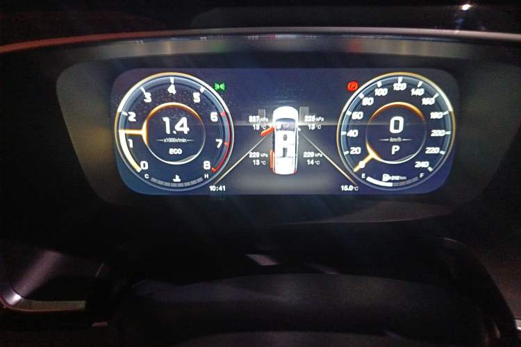 Used GAC Trumpchi M8 2021 Master Series 390T Four-Seat Glory Edition Instrument Cluster