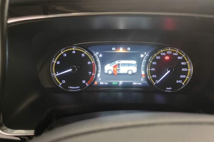 Used GAC Trumpchi M8 2021 Revised Version Lingxiu Series 390T Luxury Edition Instrument Cluster