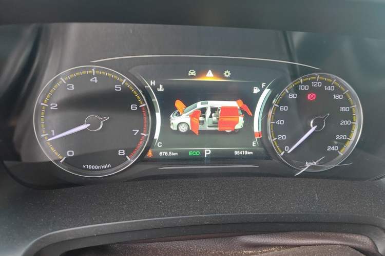 Used GAC Trumpchi M8 2021 Lingxiu Series 390T Luxury Edition Instrument Cluster