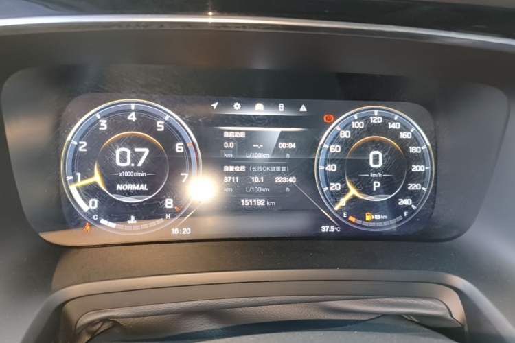 Used GAC Trumpchi M8 2021 Master Series 390T Prestige Edition Instrument Cluster